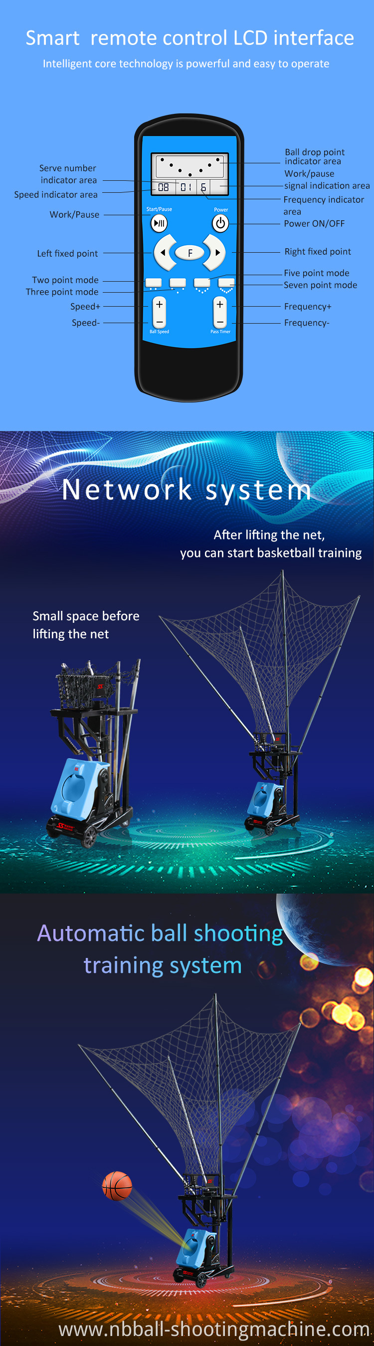 Machine gun basketball drill shooting drills craigslist with wireless remote